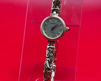Vintage Solid 14K Yellow Gold Geneve Quartz Watch