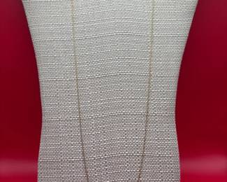 28 14K Yellow Gold Necklace