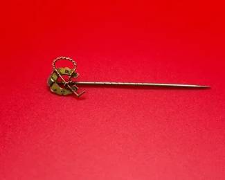 Vintage 9ct Yellow Gold Pin