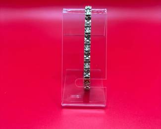 14K Yellow Gold Nugget Link Bracelet