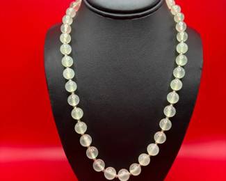 Vintage 20 Beautiful Glass Beaded Necklace