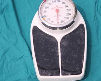 Scale - to 280 pounds  Accurate and Easy to Read