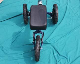 Lexus of Knee Scooters - air tires, disc brake, basket, nice padding