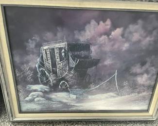 'Cecil Young' Stagecoach print