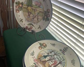 Seasons Plates 
