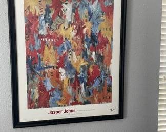 Jasper Johns Framed Print
