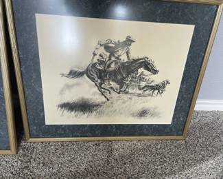Cowboy Lithographs