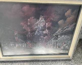 Interesting Print - 'Cecil Young'