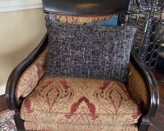 Regency style lounge chair