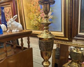 brass lamp