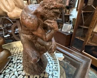 man sculpture