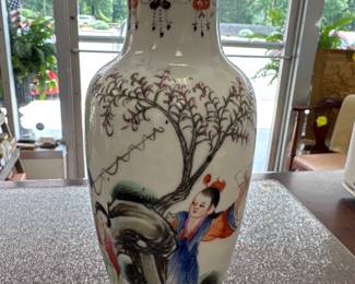 Asian porcelain vase 