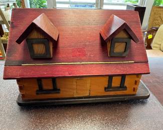 Wooden box house 