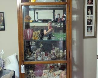 Contents of cabinet not included. Only the cabinet is for sale, not the contents.