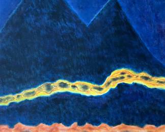 1998 "Hawaii II" Elaine Kaufman Feiner 30"x40"