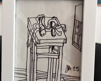 Jack Hammack 1985 drawing