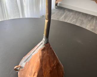 Large copper & brass funnel