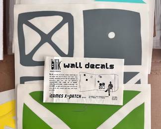 Eames wall decals, never used