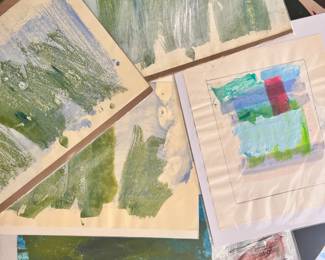 1980s CA artist paintings