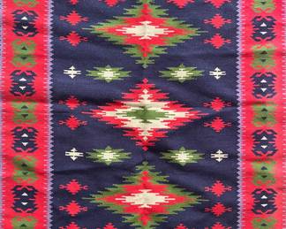 Vintage Turkish Kilim 48"x56"