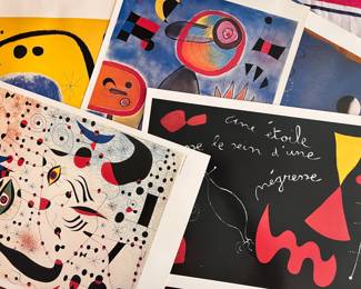 1993 Taschen Miro prints