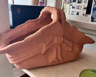 Paper mache basket