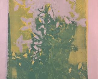 1960s Silkscreen CA artist