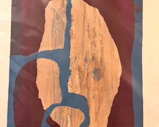 1960s Silkscreen CA artist