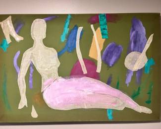 1960s Sylvia Rutkoff Mixed media