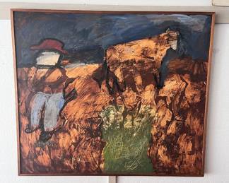1950's Sylvia Rutkoff NYC artist, Brooklyn Museum