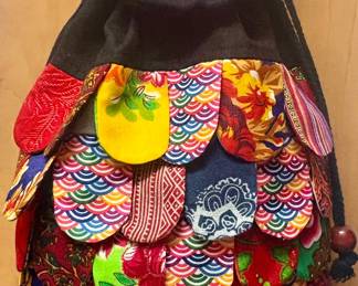 Hand-stitched backpack