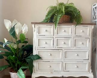 10-drawer console 36"L / 13.75"D / 36.25H