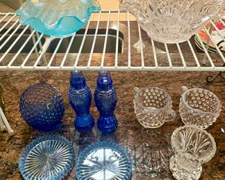 Hobnail glass