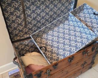 Antique trunks