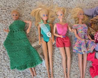Vintage barbies