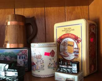 Vintage tins