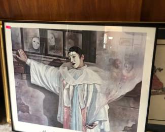 NO 1980's framed art
