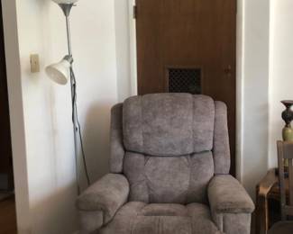 Recliner and Lamp