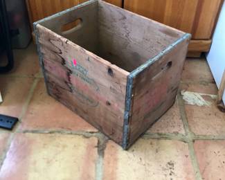 Vintage crate