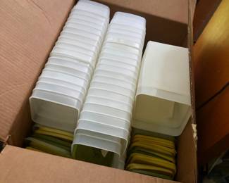 Freezer storage containers