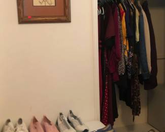 Ladies shoes and dresses