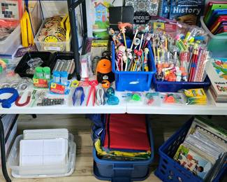 Tons of Teaching Supplies!  ***We do not give out prices before the sale starts ***No holds or pre-sales on ANY item***