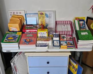 Tons of Teaching Supplies!  ***We do not give out prices before the sale starts ***No holds or pre-sales on ANY item***