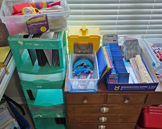 Tons of Teaching Supplies!  ***We do not give out prices before the sale starts ***No holds or pre-sales on ANY item***
