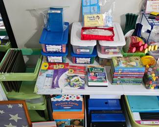 Tons of Teaching Supplies!  ***We do not give out prices before the sale starts ***No holds or pre-sales on ANY item***