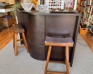 Wooden Bar  67Lx52Hx16W