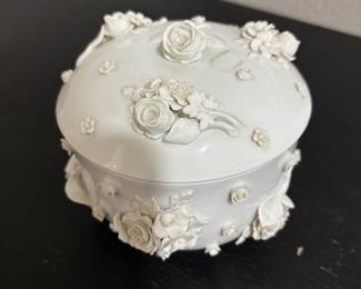 Porcelain Trinket Jar