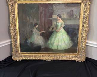 Oil Painting Signed