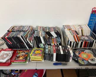 Kids DVDs and CDs