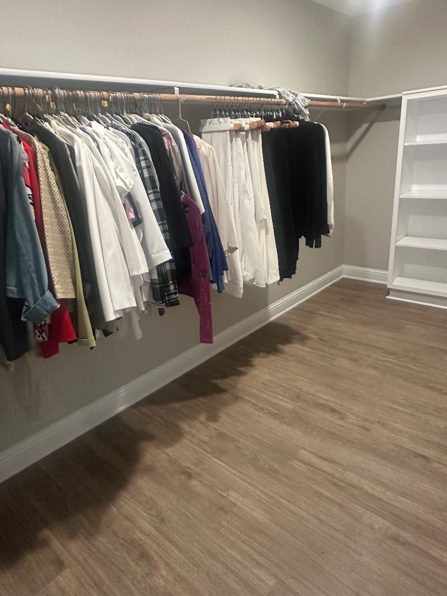Assorted men’s and women’s clothing/shoes/handbags